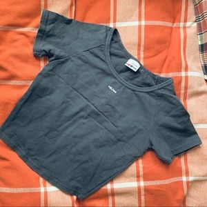 Made in Italy cropped tee